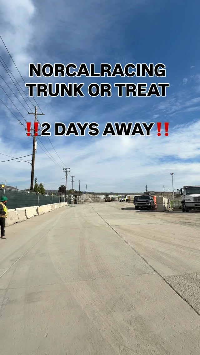 Norcalracing Trunk or Treat flyer