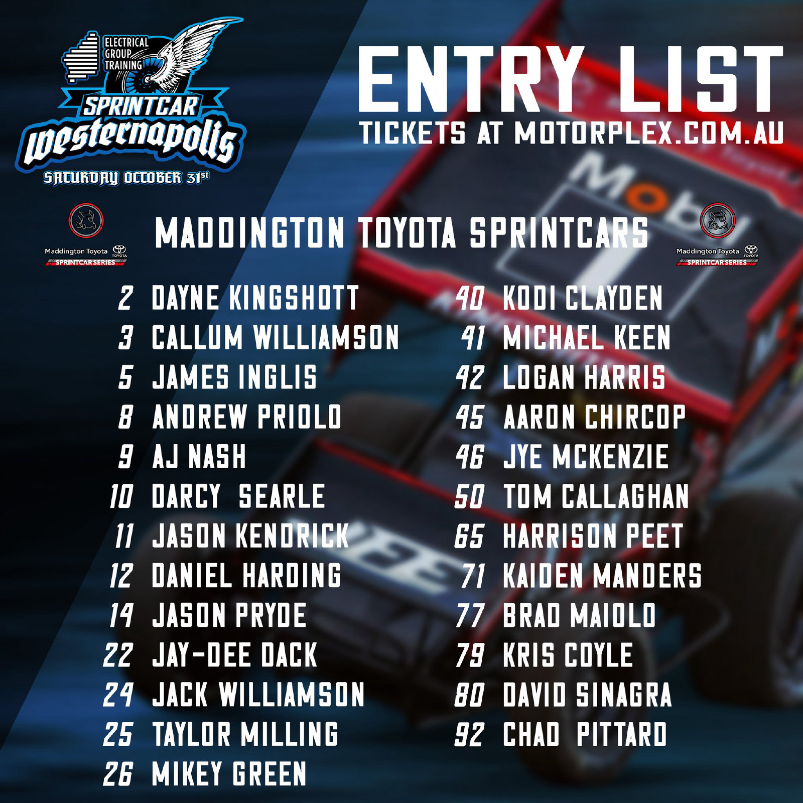 Sprintcar Westernapolis flyer