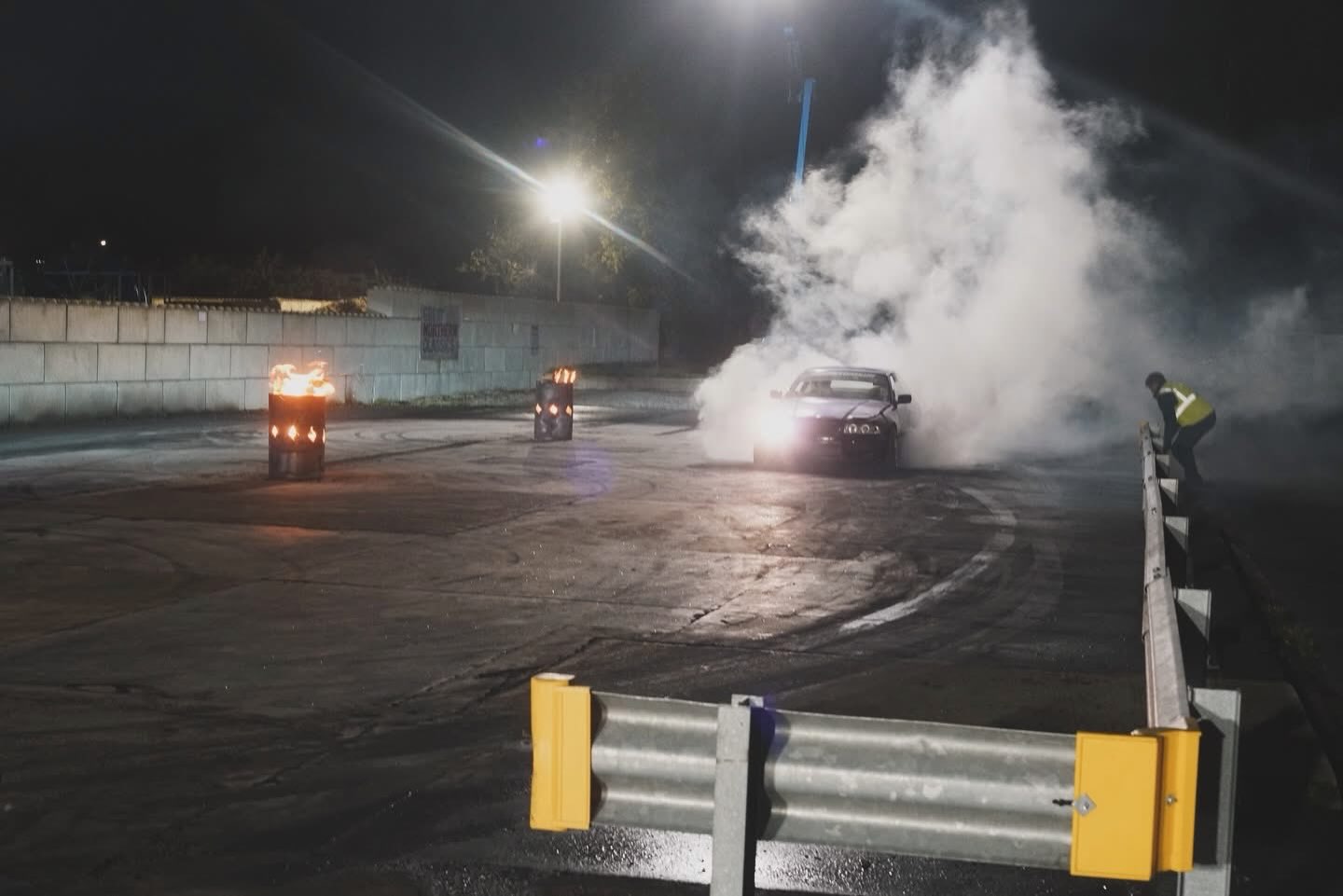Bonfire & Burnouts flyer