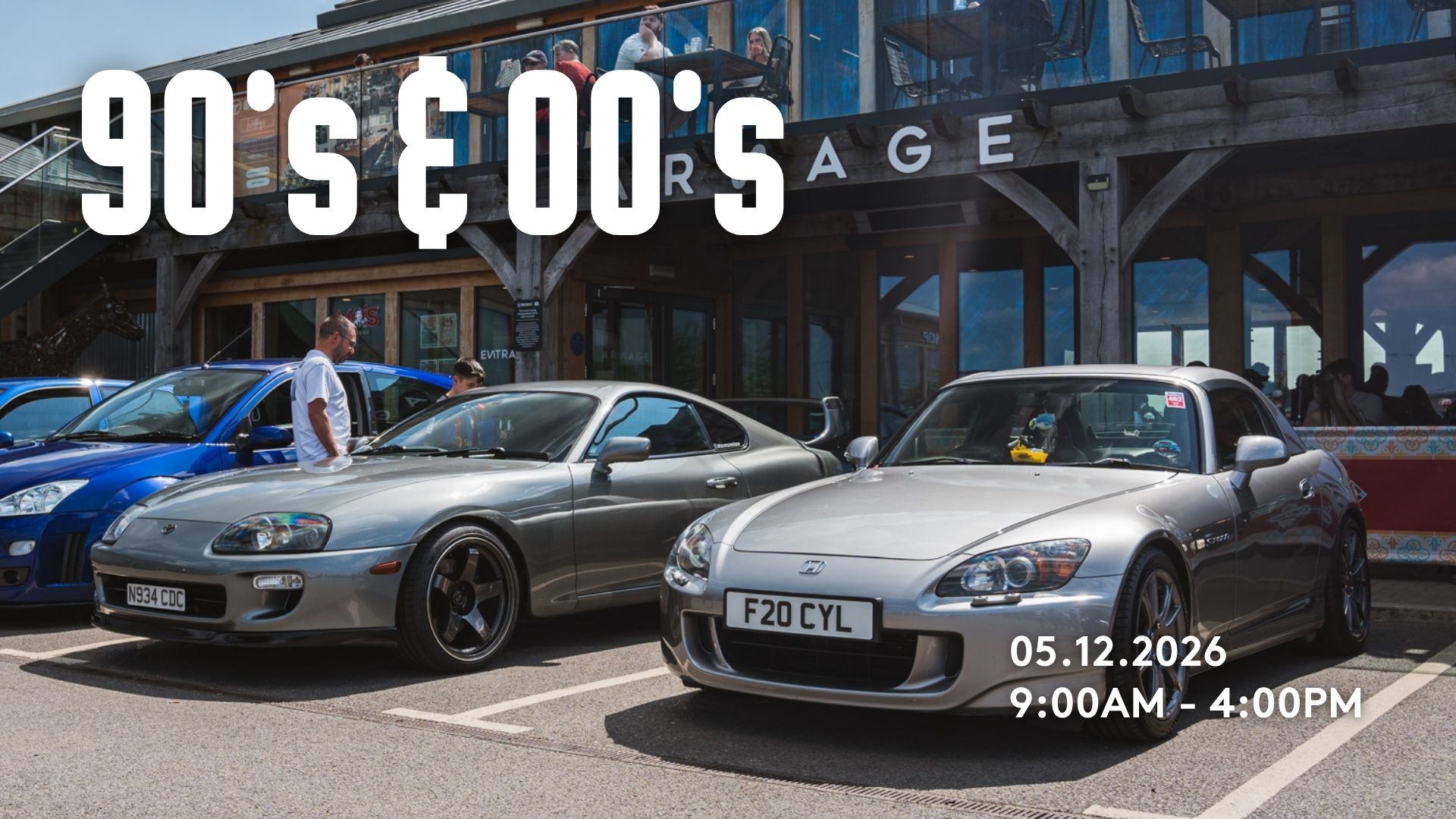 The Motorist 90’s & 00’s Meet flyer