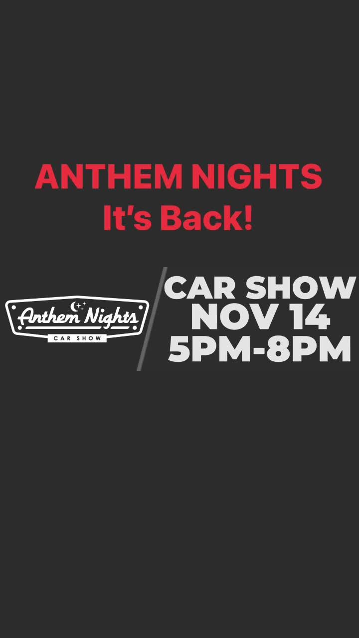 Anthem Nights Car Show