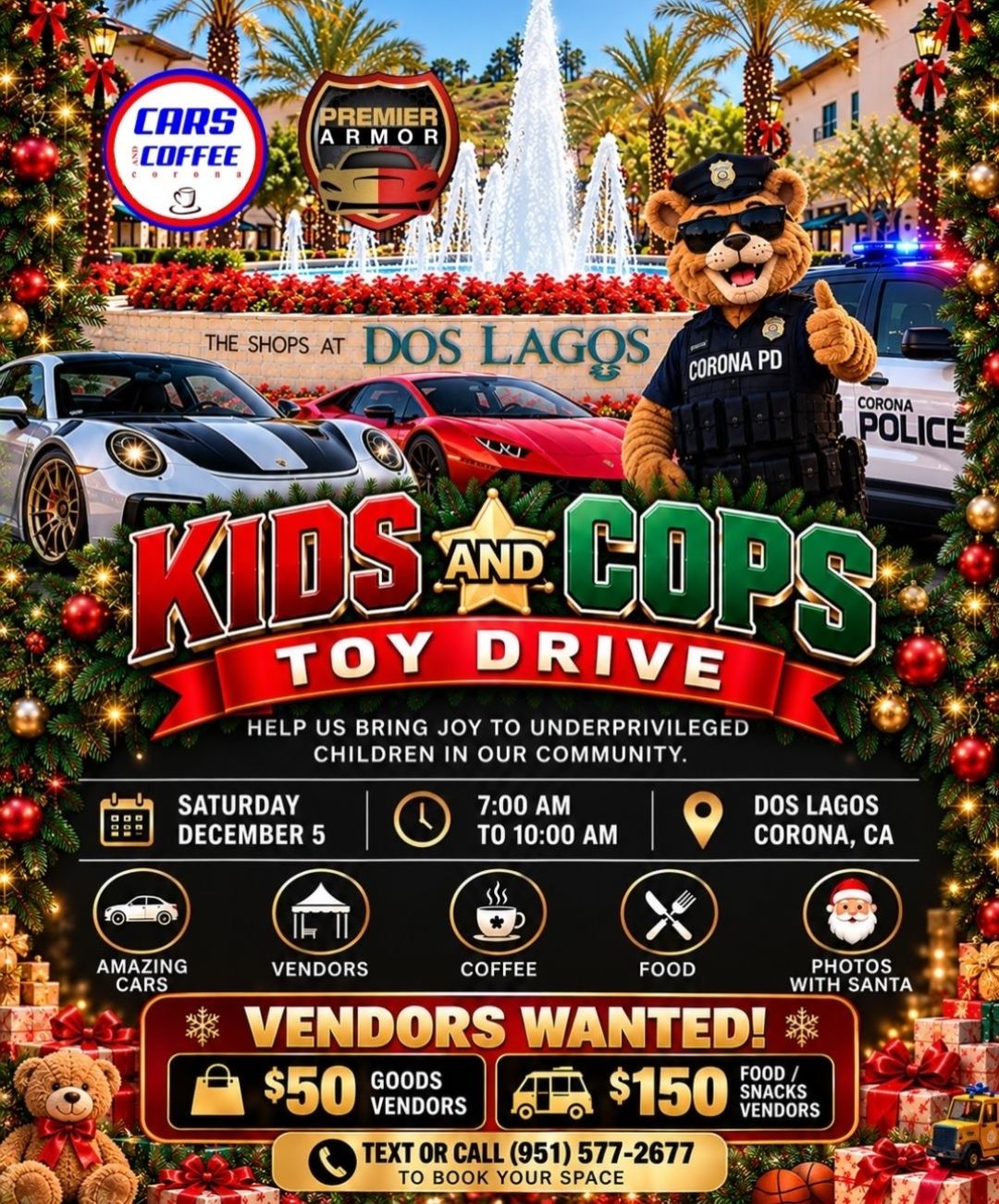 Kids and Cops Toy Drive