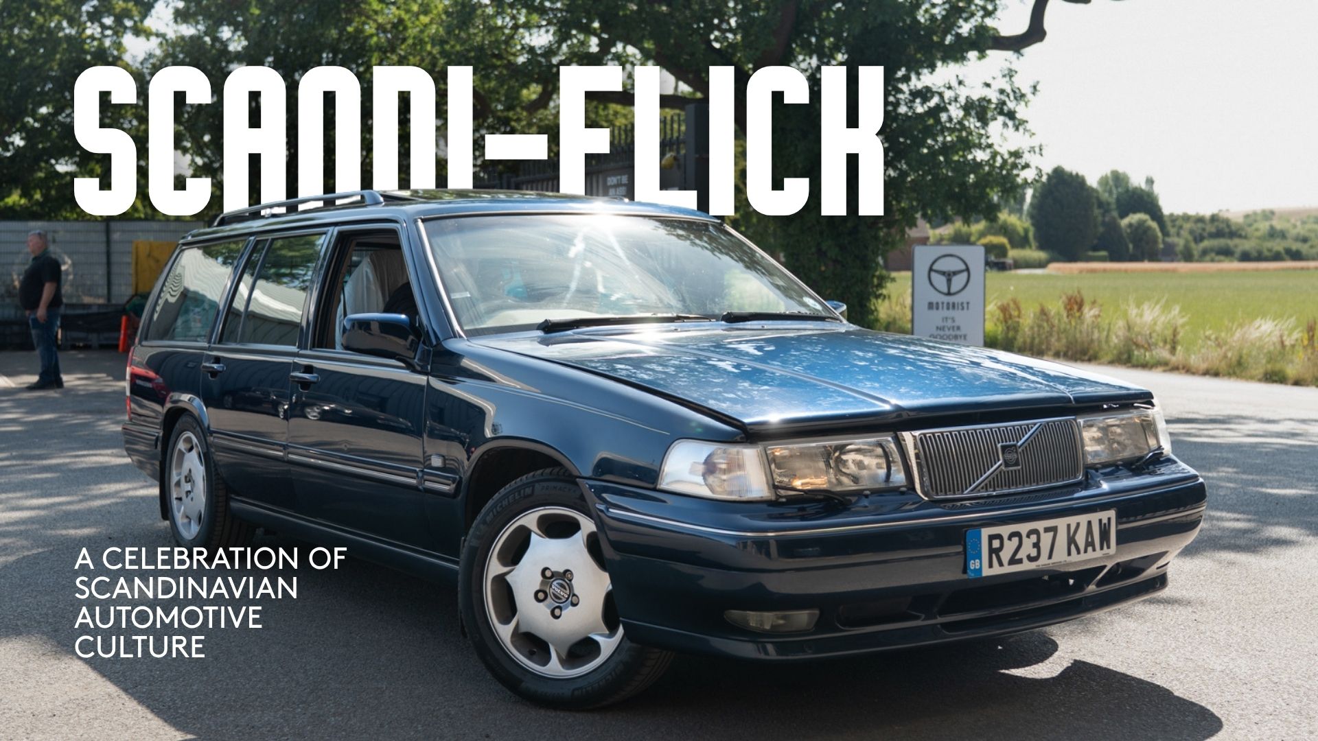 Scandi Flick - Scandinavian Cars Saturday Social at The Motorist flyer