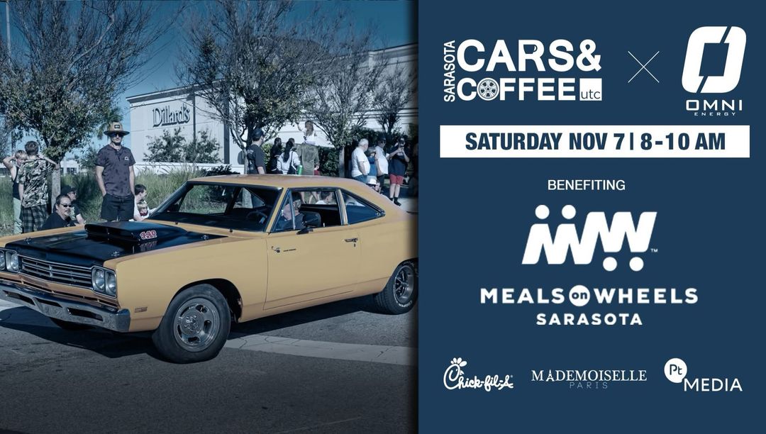 Sarasota Cars & Coffee Presented by OMNI Energy