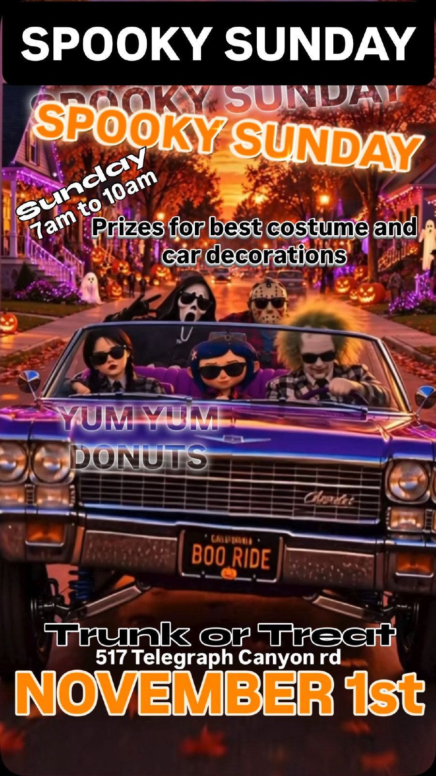 Spooky Sunday - Trunk or Treat