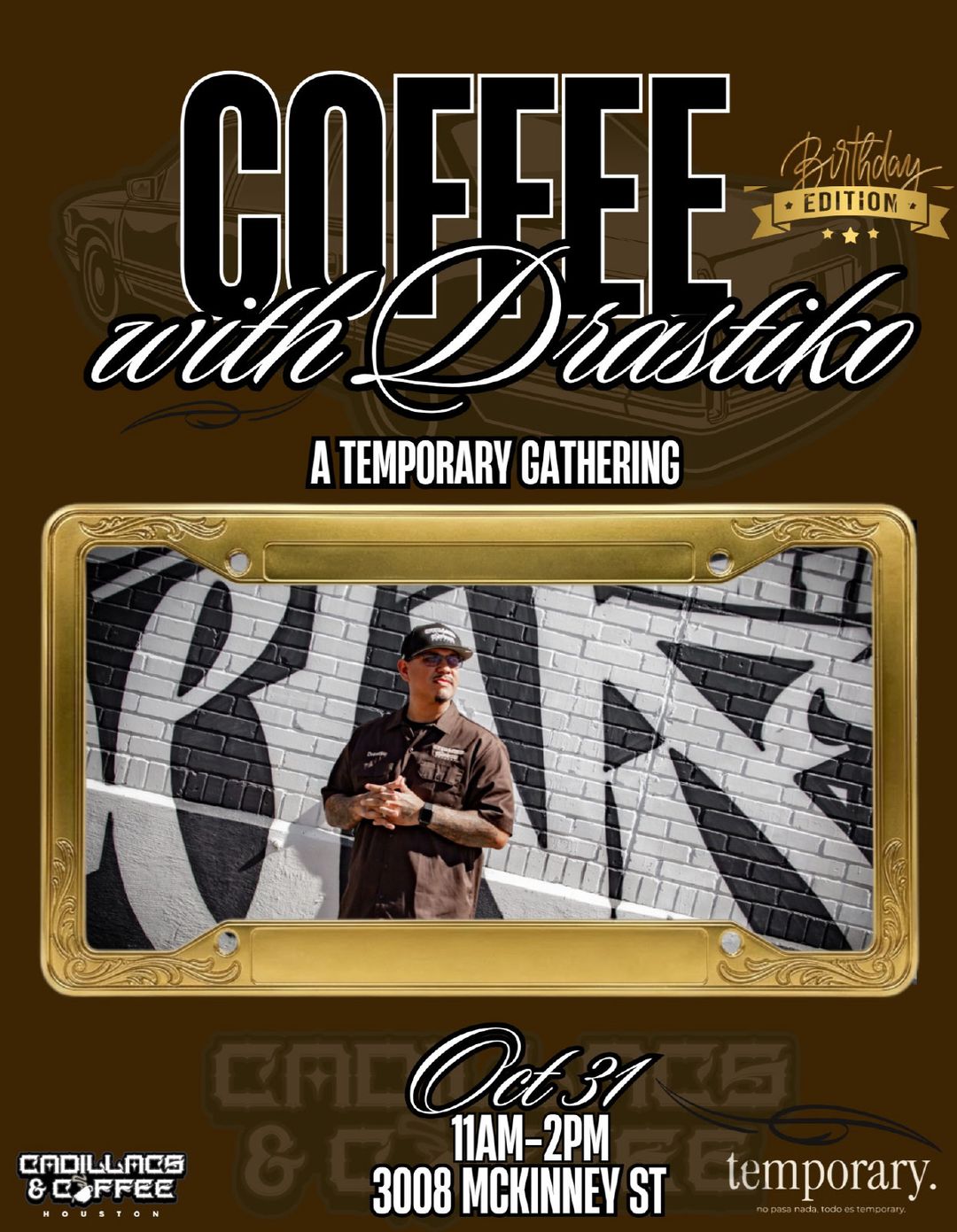 Coffee with Drastiko - Birthday Edition