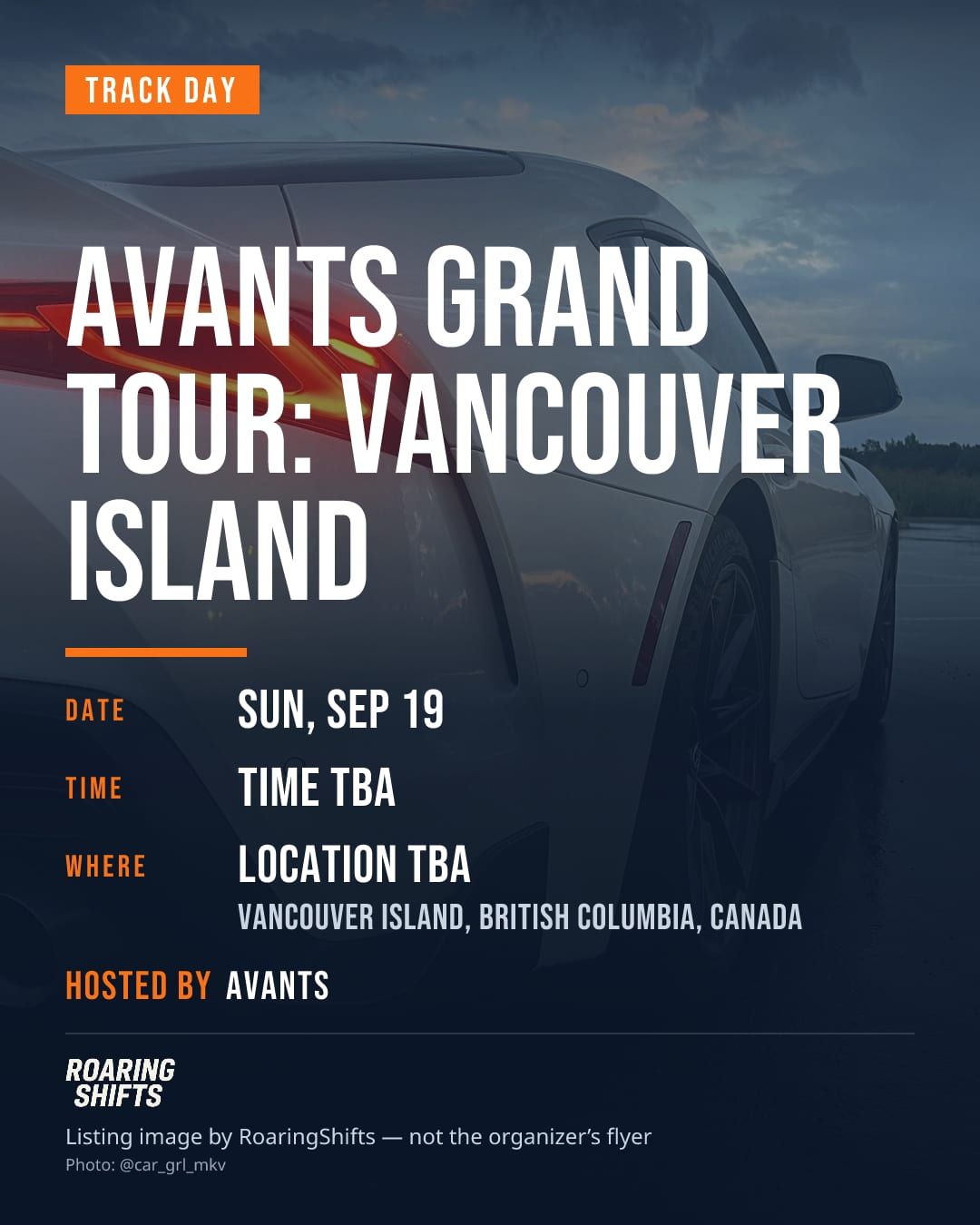 Avants Grand Tour: Vancouver Island