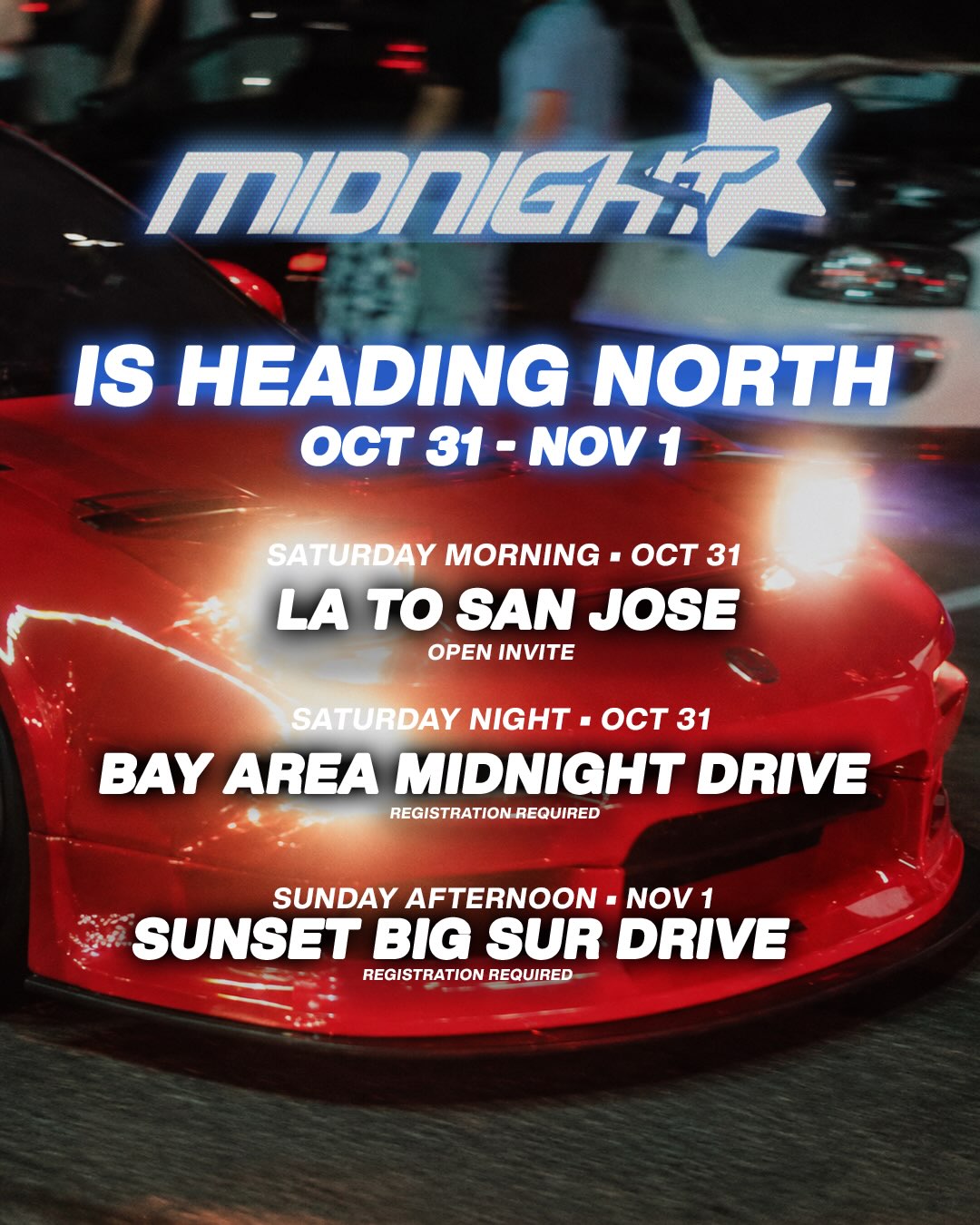 Bay Area Midnight Halloween Cruise flyer