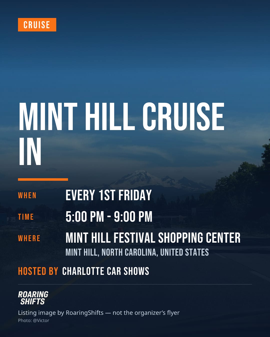 Mint Hill Cruise In flyer