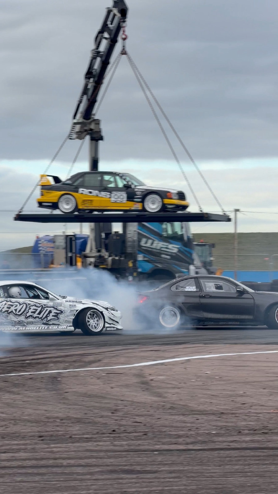 Santa Pod Raceway Public Drift Day flyer
