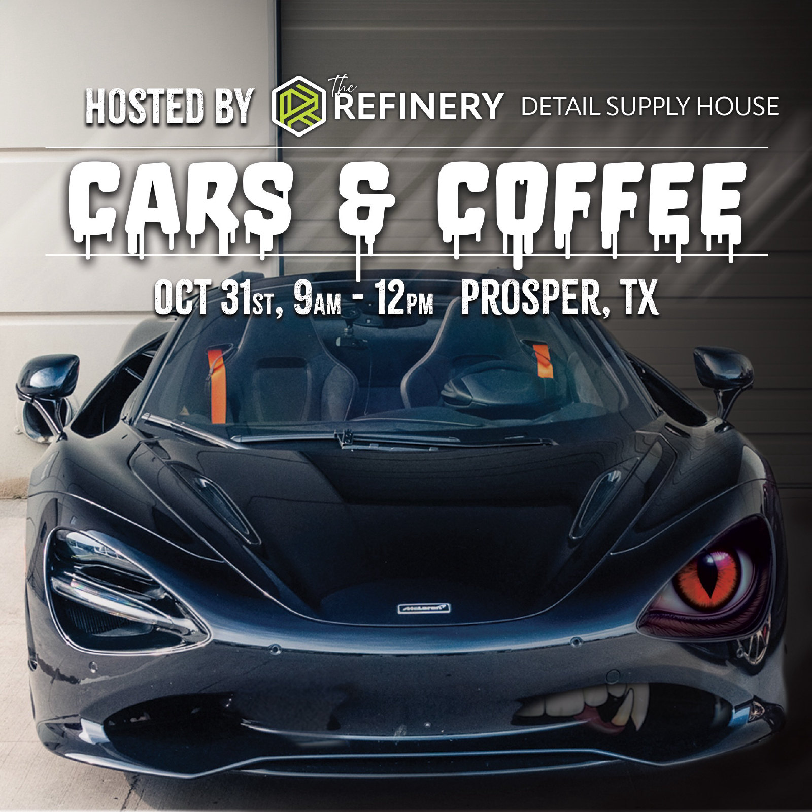 Cars & Coffee - Prosper, TX flyer