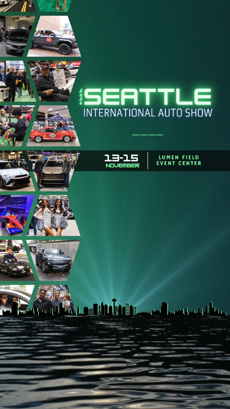 Seattle International Auto Show flyer