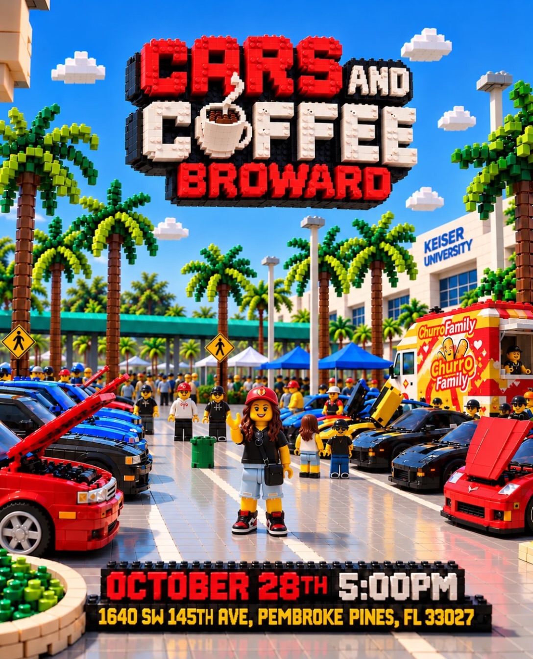 Cars and Coffee Broward flyer
