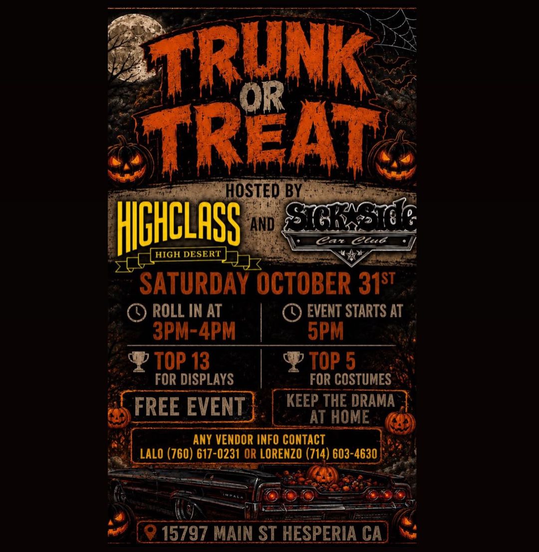 Trunk or Treat Hesperia