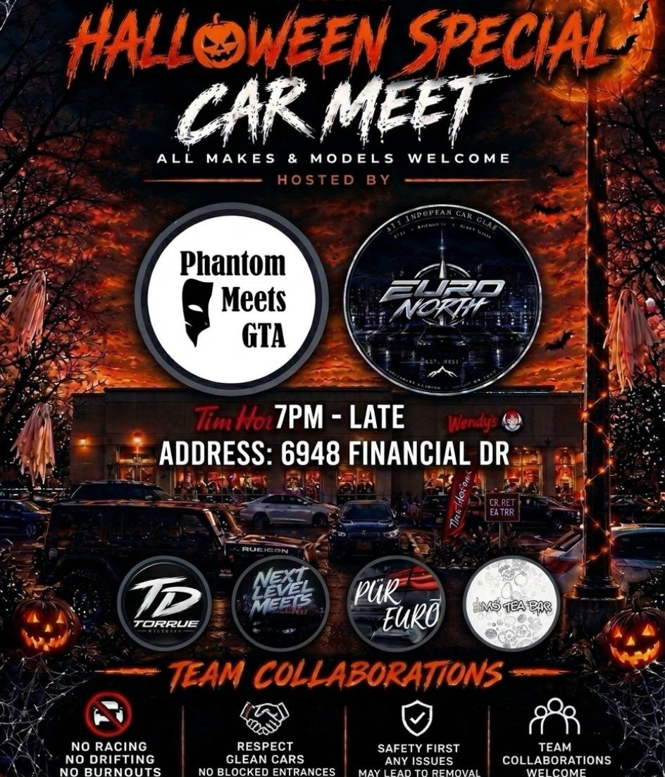 Halloween Special Car Meet