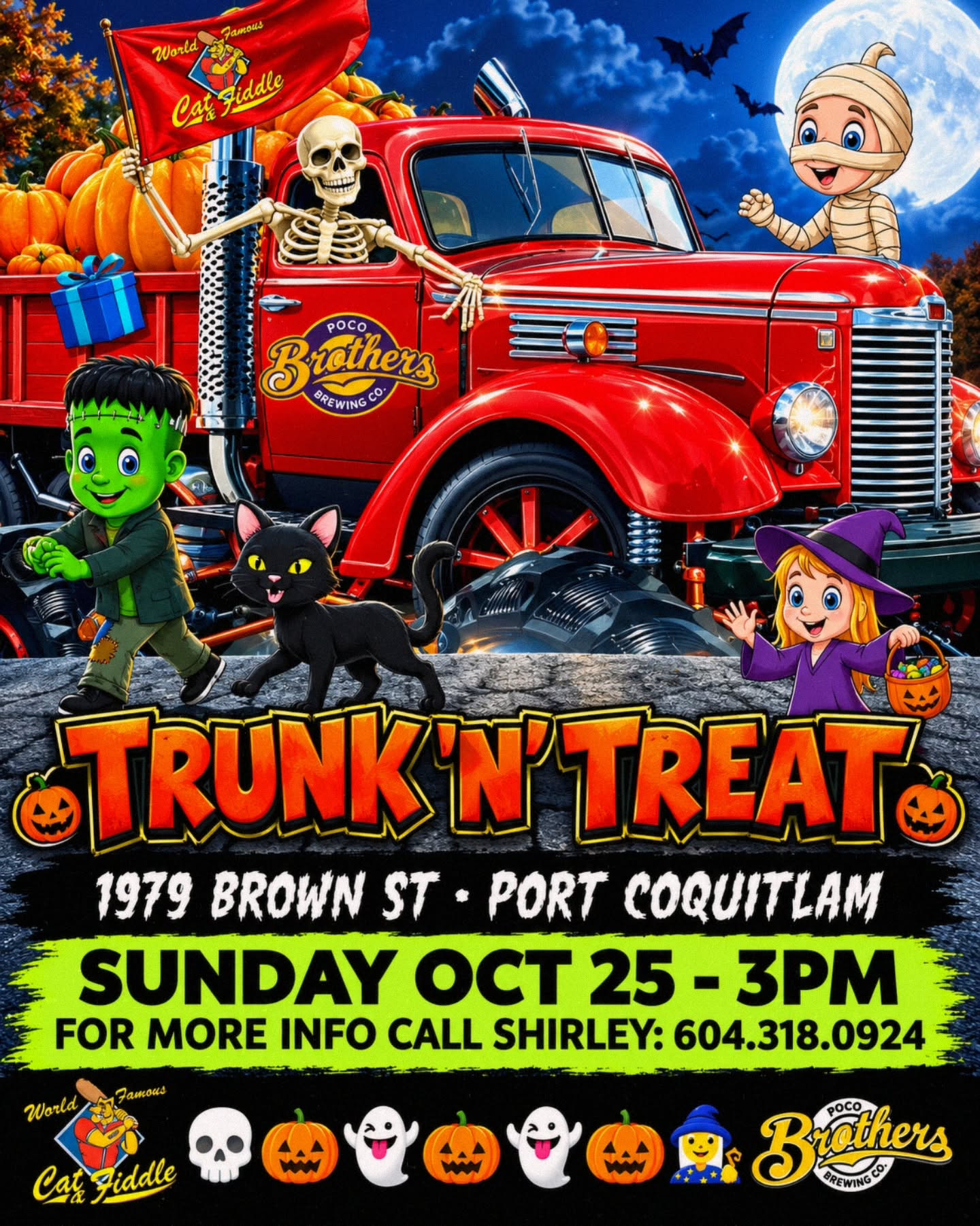 Trunk 'N' Treat flyer