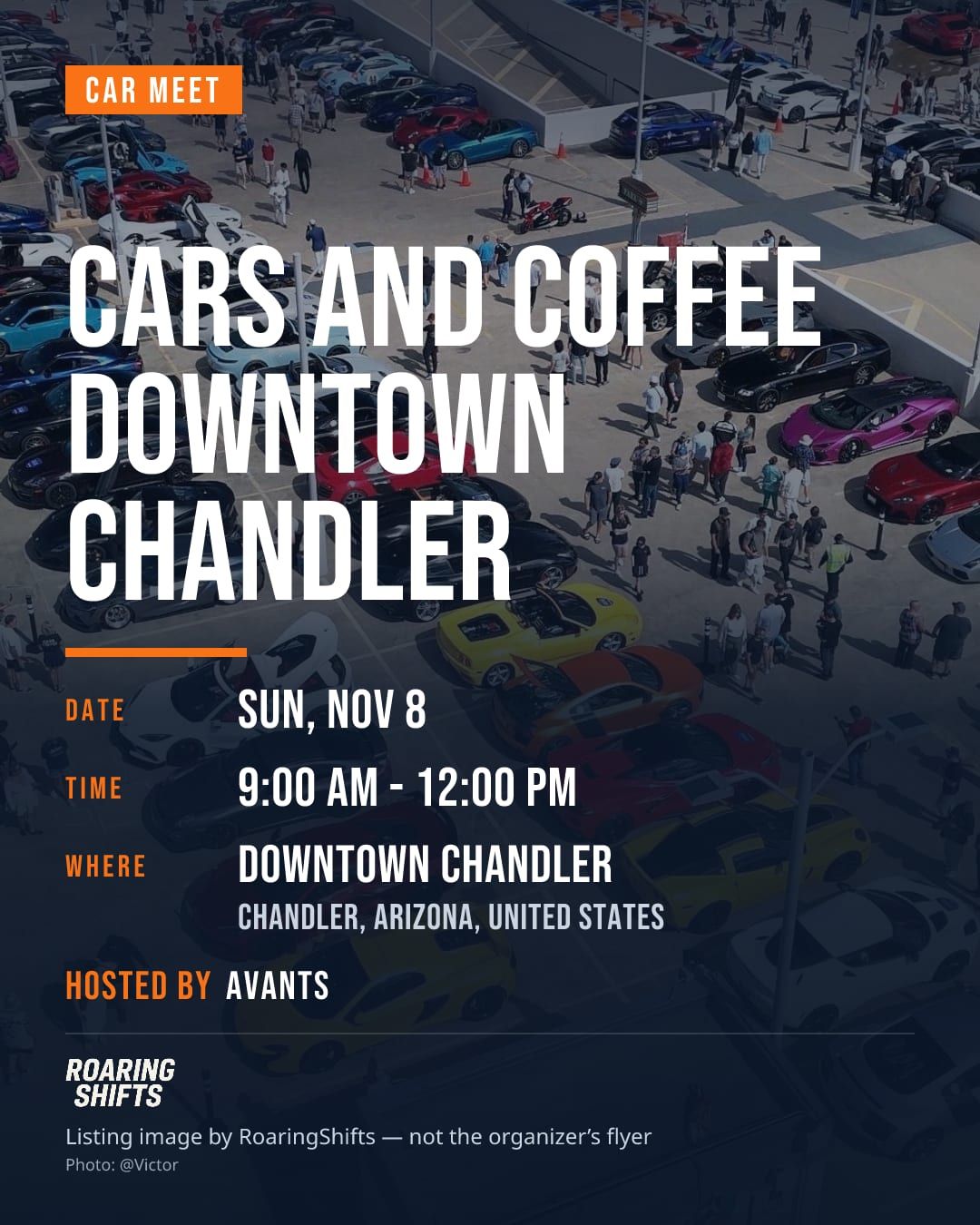 Cars and Coffee Downtown Chandler