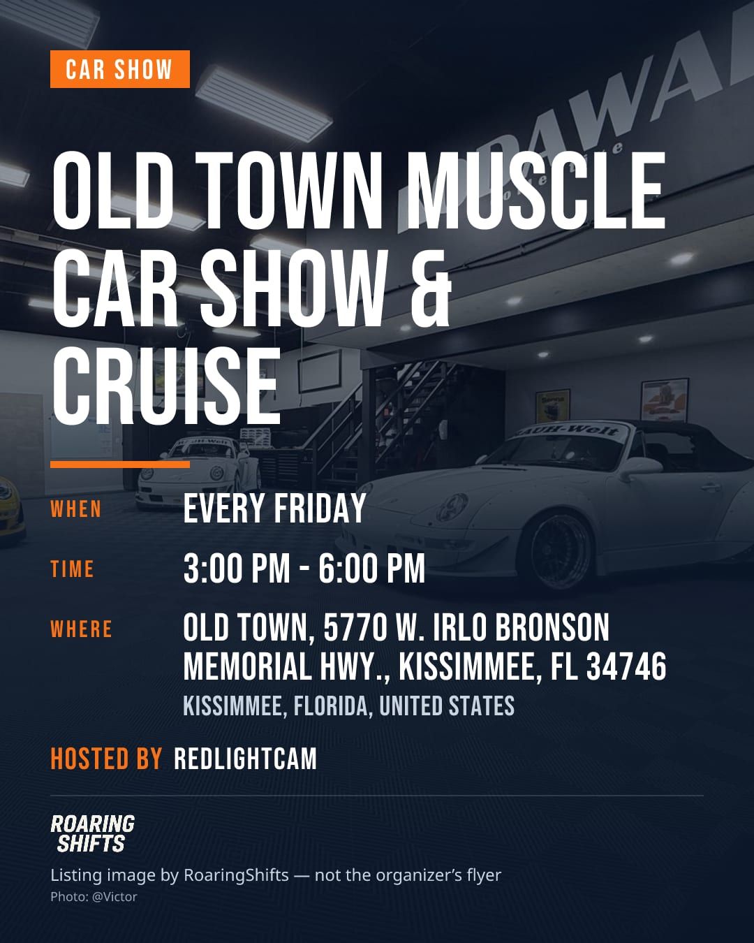 Old Town Muscle Car Show & Cruise