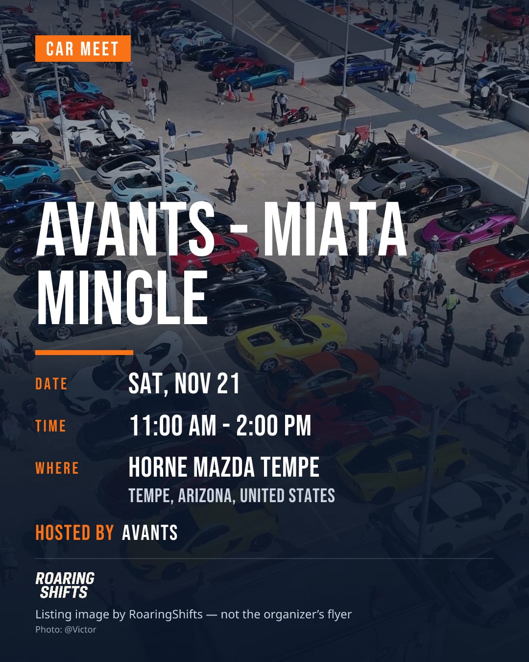 Avants - Miata Mingle flyer