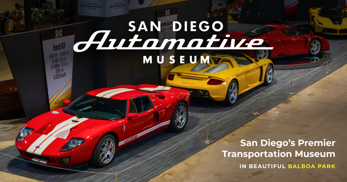 December Nights at the San Diego Automotive Museum flyer