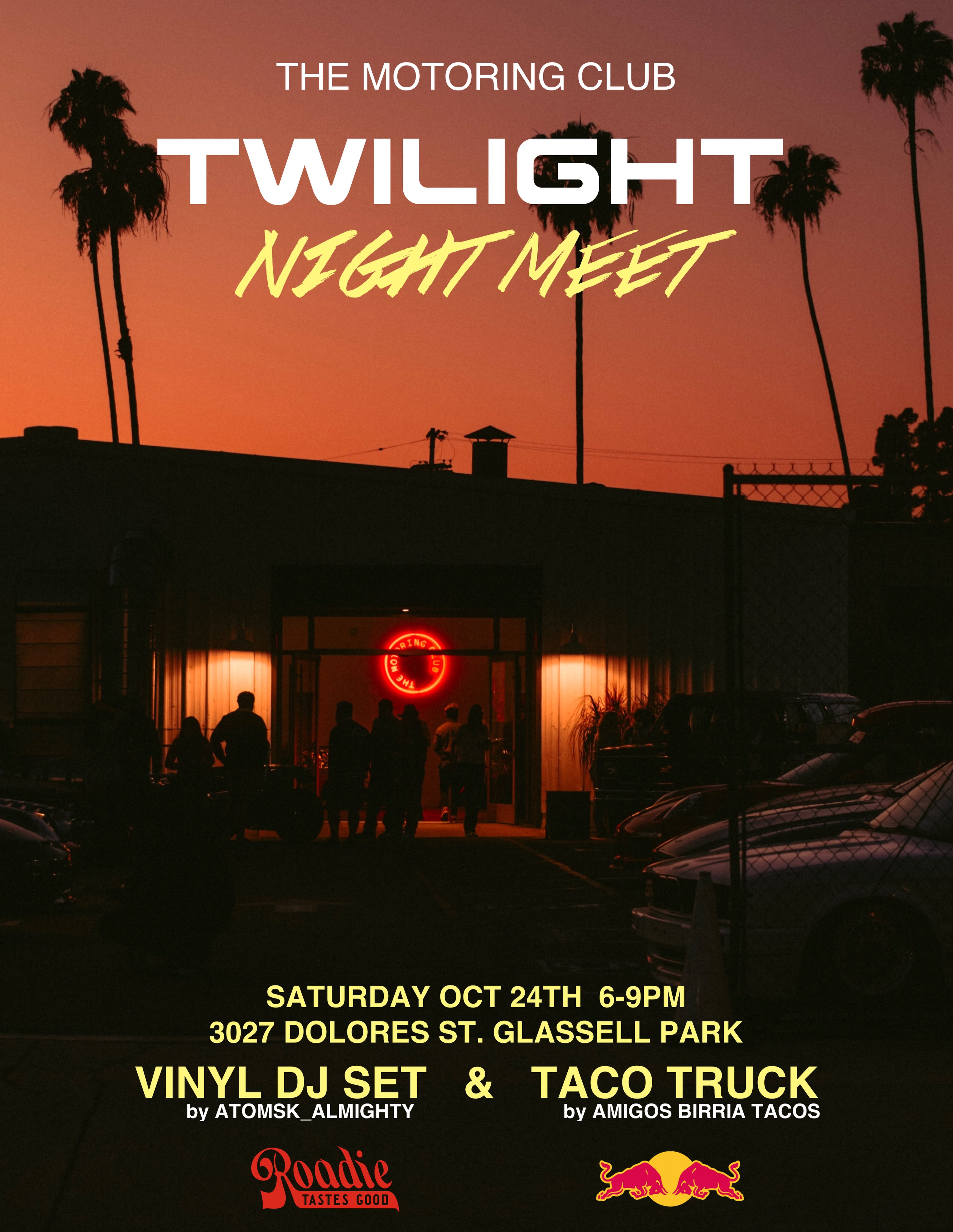 Twilight Night Meet flyer