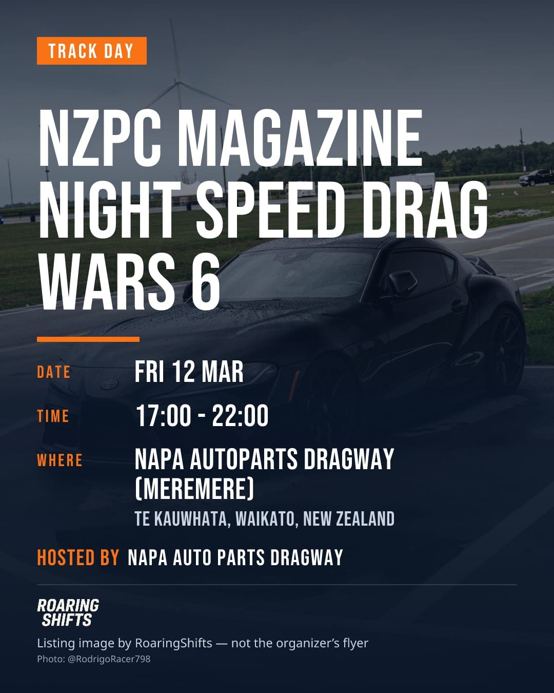 NZPC Magazine Night Speed Drag Wars 6