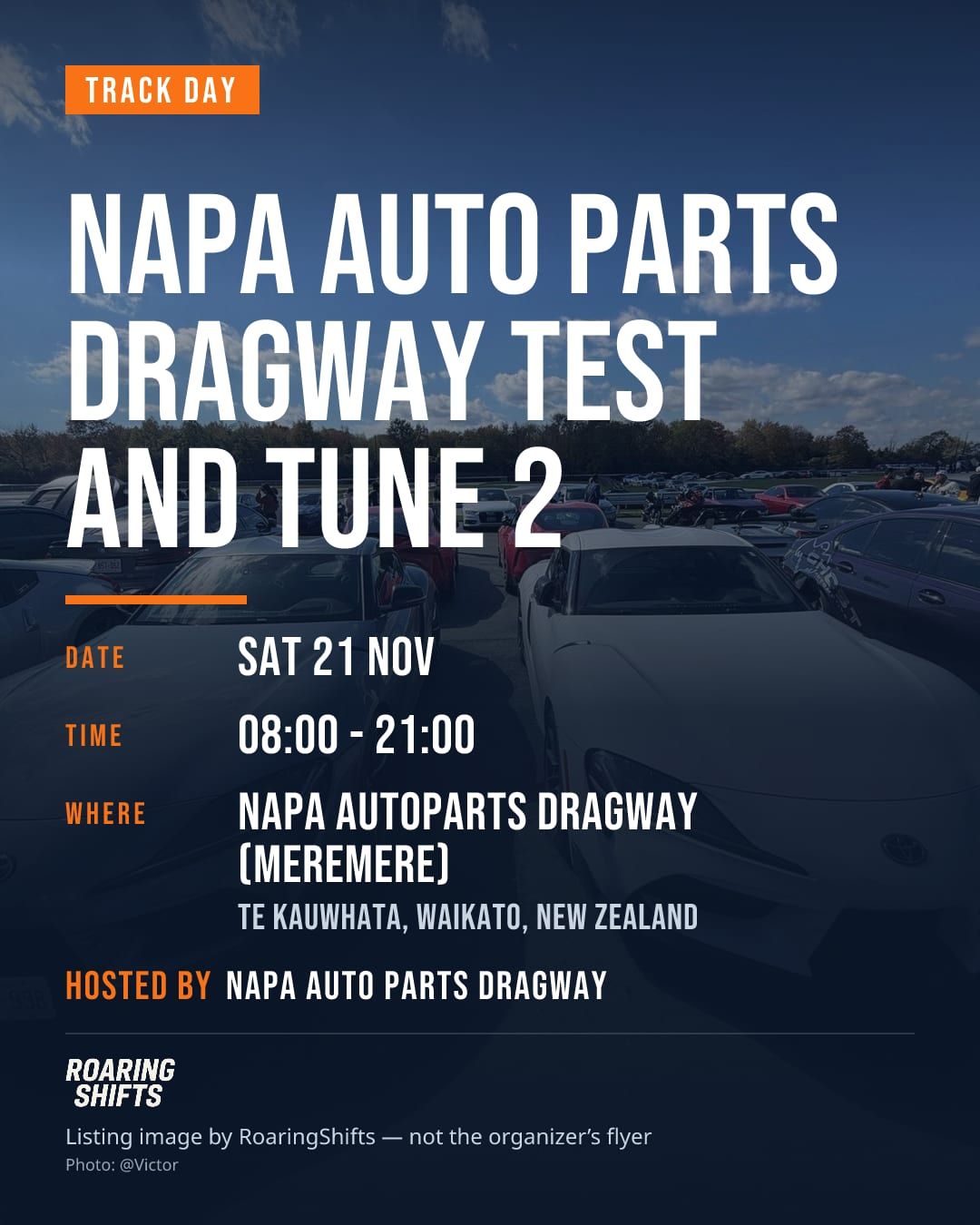 NAPA Auto Parts Dragway Test and Tune 2